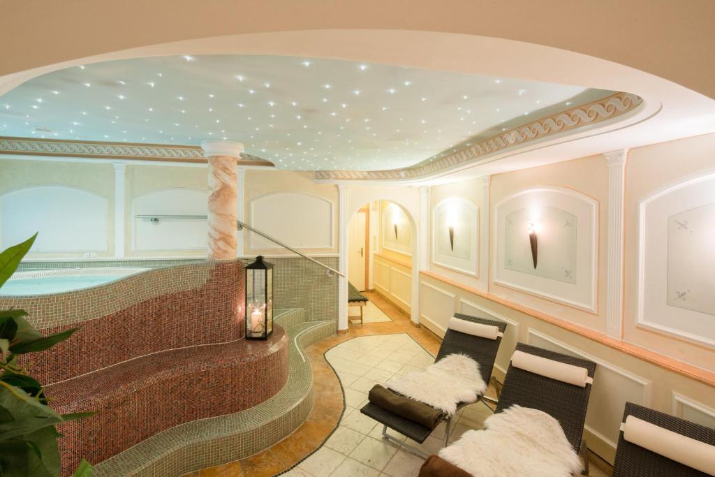 Posezení v ubytování Piccolo Hotel Gurschler
