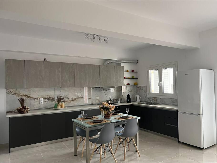 Kuchyň nebo kuchyňský kout v ubytování Sissi Olive home