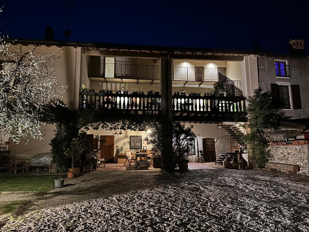Budova, kde se bed and breakfast nachází