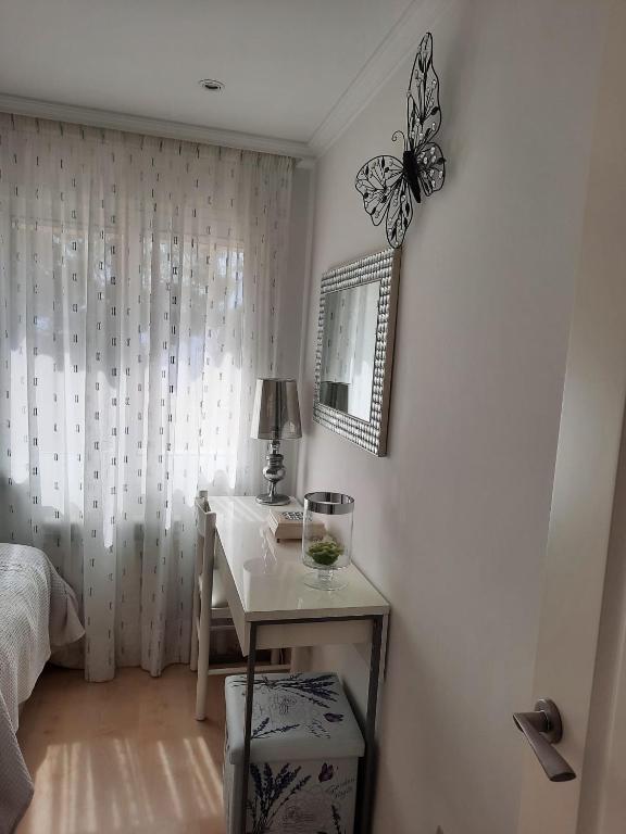 Postel nebo postele na pokoji v ubytování Jacqueline