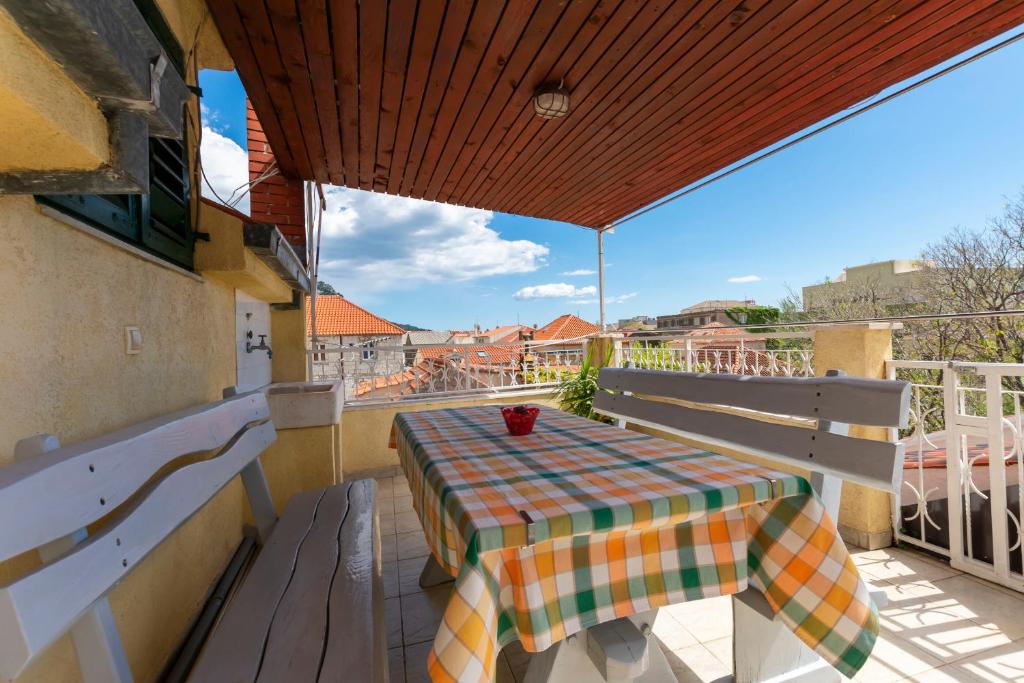 Balkón nebo terasa v ubytování Apartment Ivanka