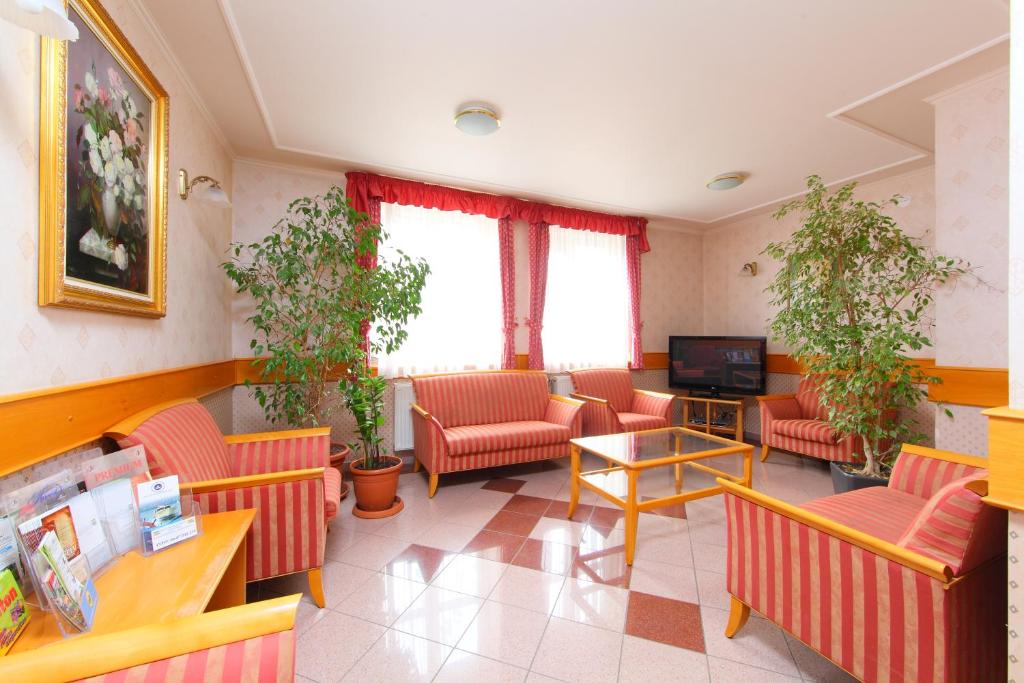 Posezení v ubytování Hotel Blaha Lujza