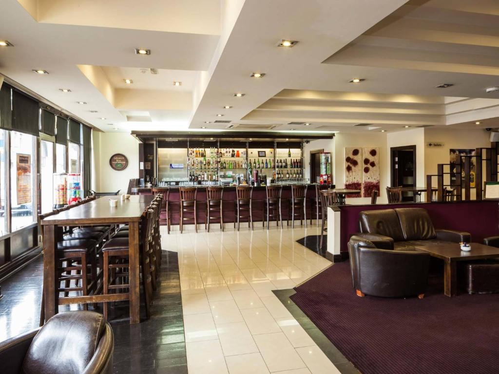 Lounge nebo bar v ubytování Central Hotel Tullamore