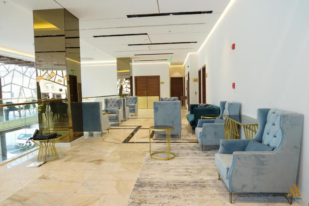 Posezení v ubytování AKASIYA HOTEL