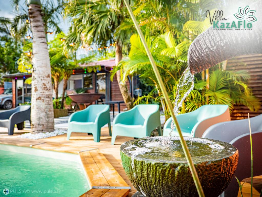 La villa KazAFlo Piscine, jacuzzi, SPA, brasero