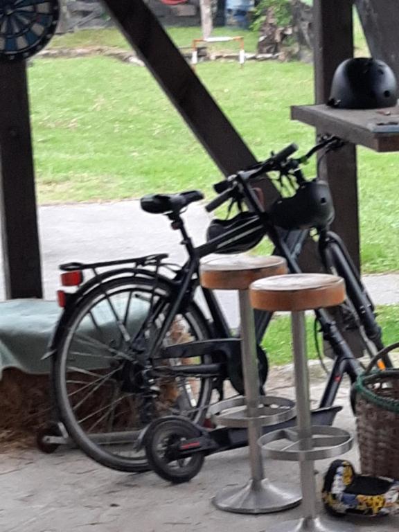 Jazda na bicykli v okolí ubytovania Ranch Farm Stay