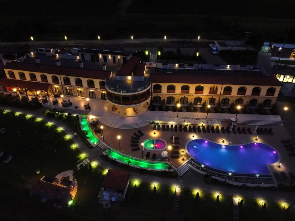 Bazén v ubytování Panorama Kakheti Resort nebo v jeho okolí