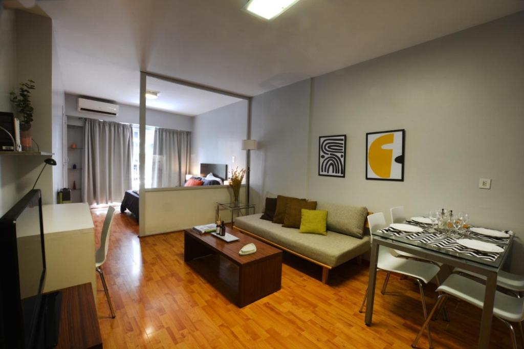 Χώρος καθιστικού στο Top location & comfort in recoleta for your Buenos Aires stay - A