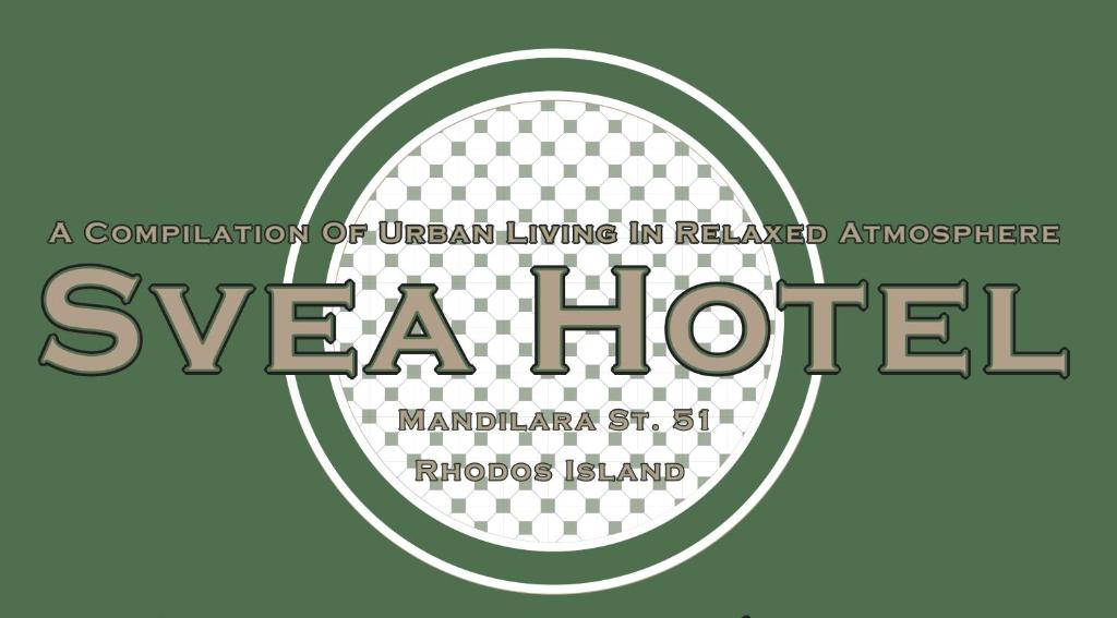 Certifikát, hodnocení, plakát nebo jiný dokument vystavený v ubytování Svea Hotel