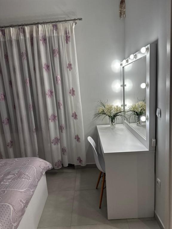 Postel nebo postele na pokoji v ubytování A&A Apartment