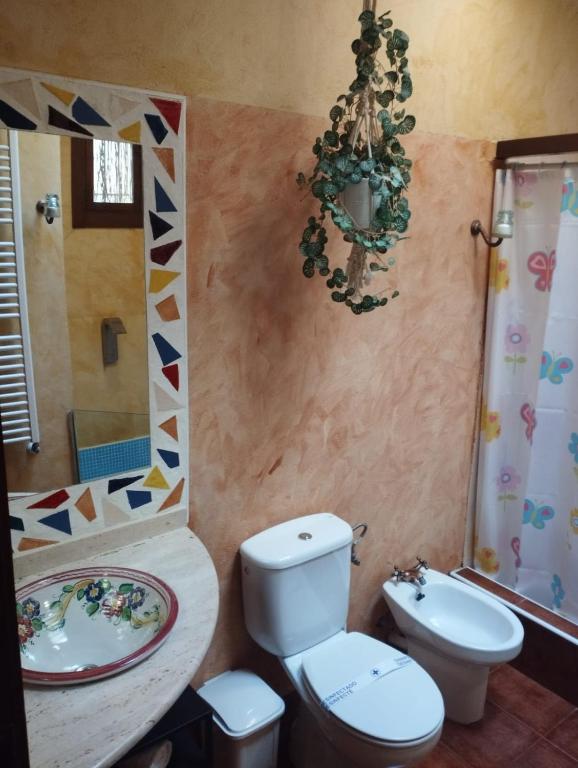 Kúpeľňa v ubytovaní El Quinto Pino Riópar