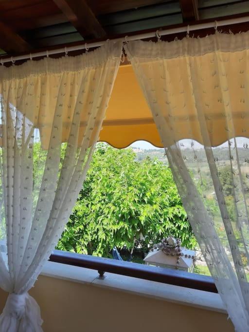 Balkón nebo terasa v ubytování Sunny Home Siviri