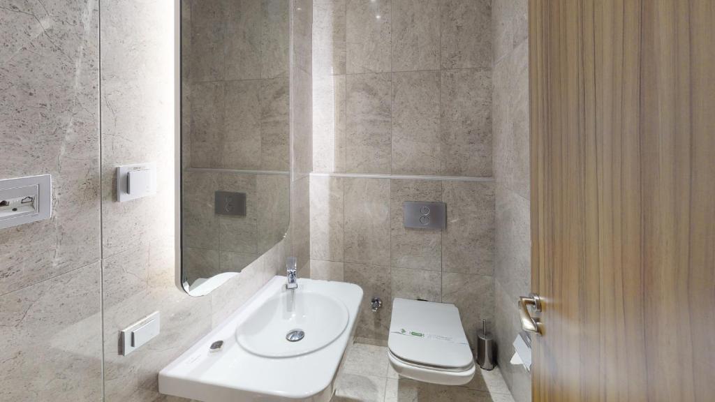 Koupelna v ubytování Mimi Hotel Ankara