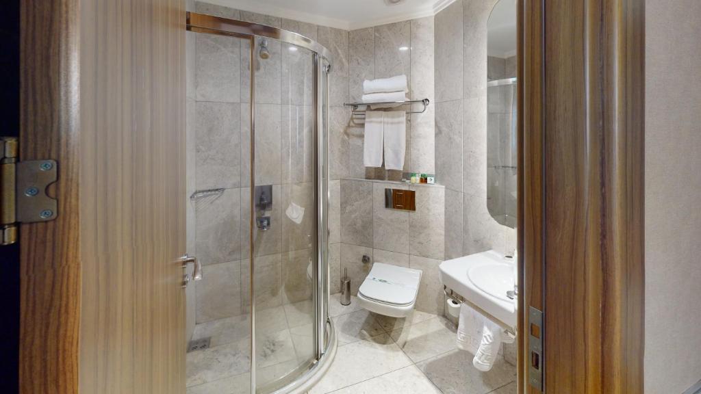 Koupelna v ubytování Mimi Hotel Ankara