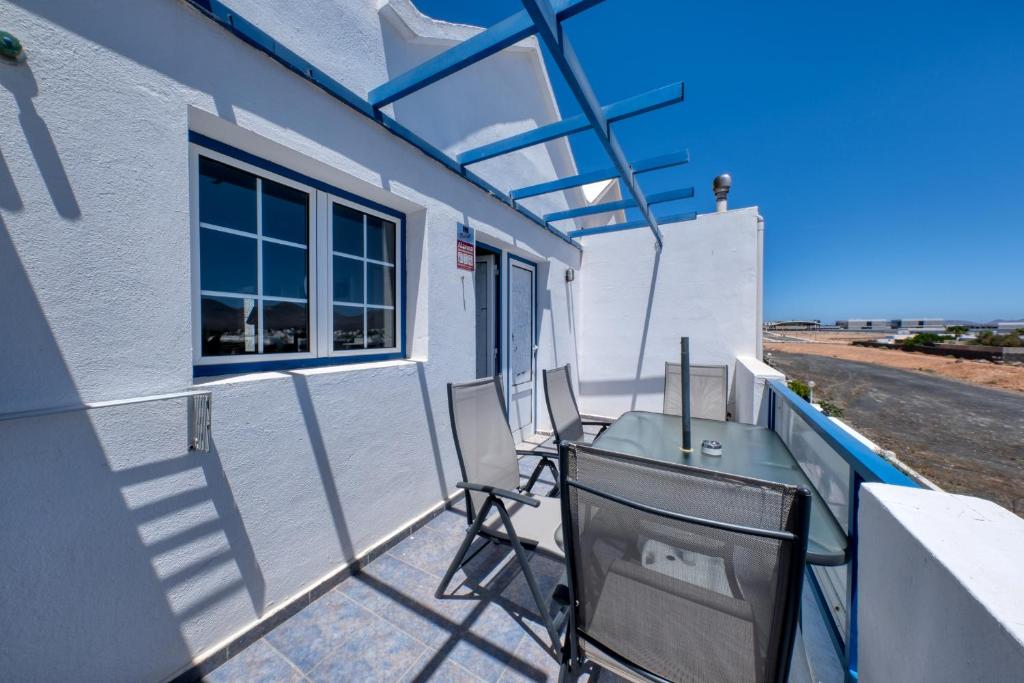 Balkón nebo terasa v ubytování Bonitas Vistas Playa Blanca