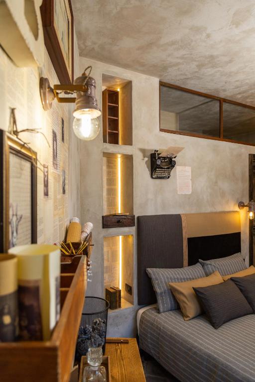 Posezení v ubytování Via Roma Charming Rooms