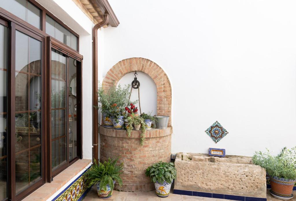 Zahrada ubytování La Casa de Reyes