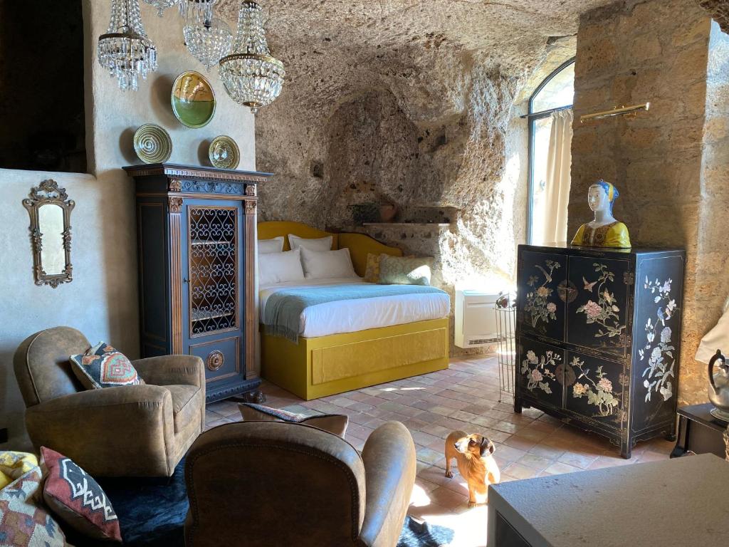 Posezení v ubytování Palazzo storico Colesanti