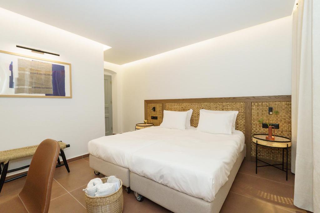 Cama o camas de una habitación en Alkionides Hydra