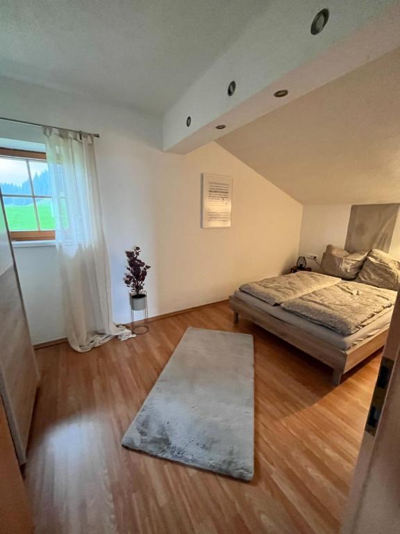 Postel nebo postele na pokoji v ubytování Ferienhaus Praschberg
