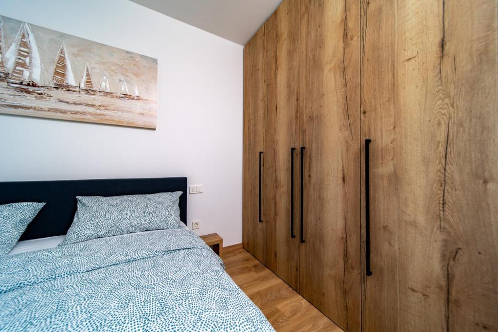 Postel nebo postele na pokoji v ubytování Villa Calma
