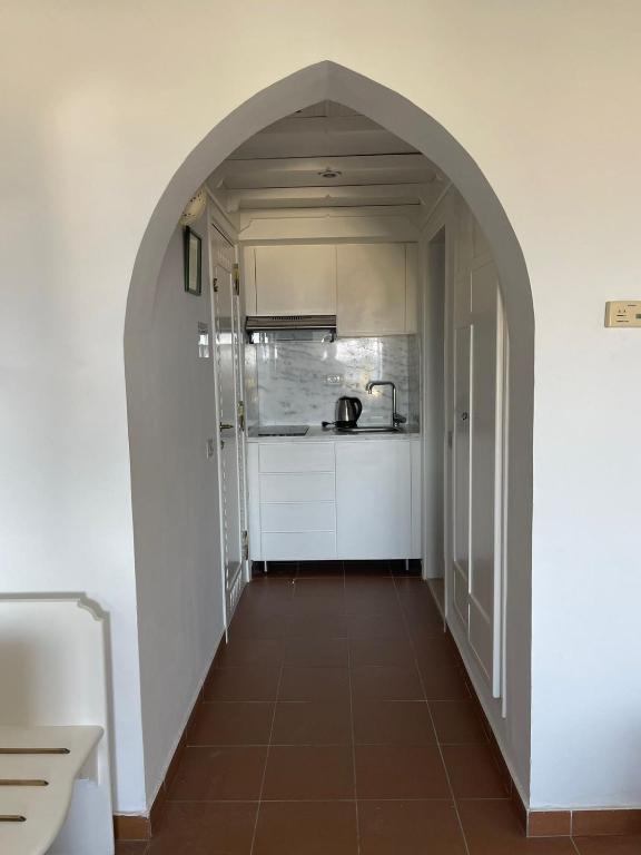 Kuchyň nebo kuchyňský kout v ubytování Domina Coral Bay Private Studios
