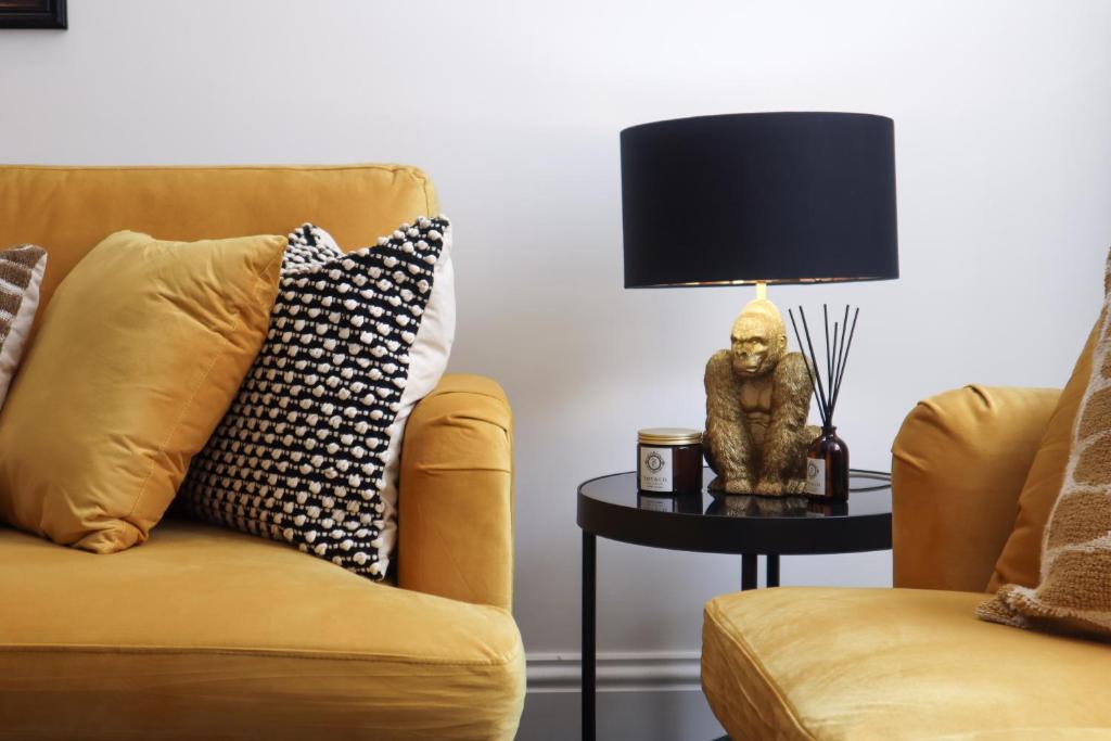 A seating area at The Knaresborough Retreat