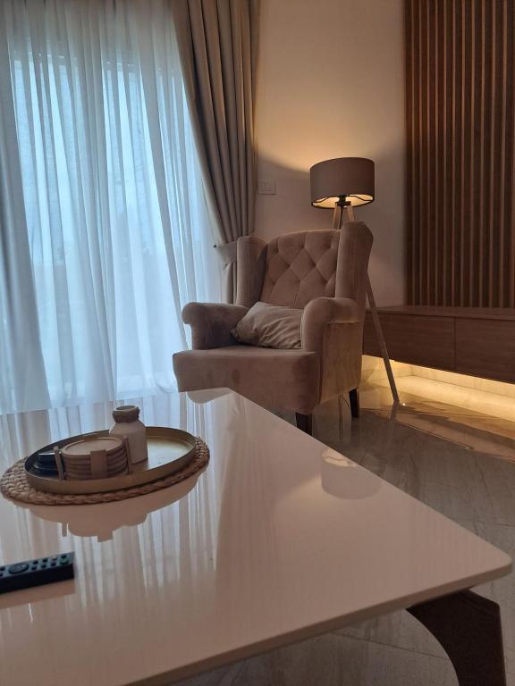 Posezení v ubytování Lux Apartment Jovanovic