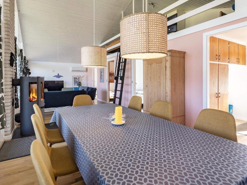 Posezení v ubytování Holiday home Skals VI