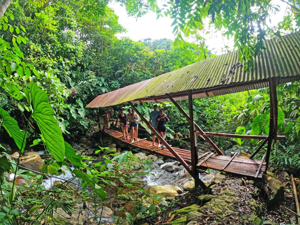 Zahrada ubytování Termales el Escondite