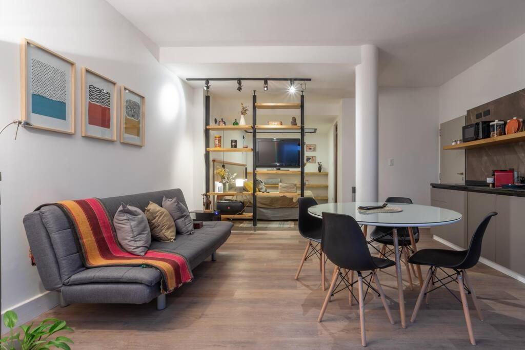 Zona de estar de Brand new - Cozy Apartment- En el corazon de Mendoza
