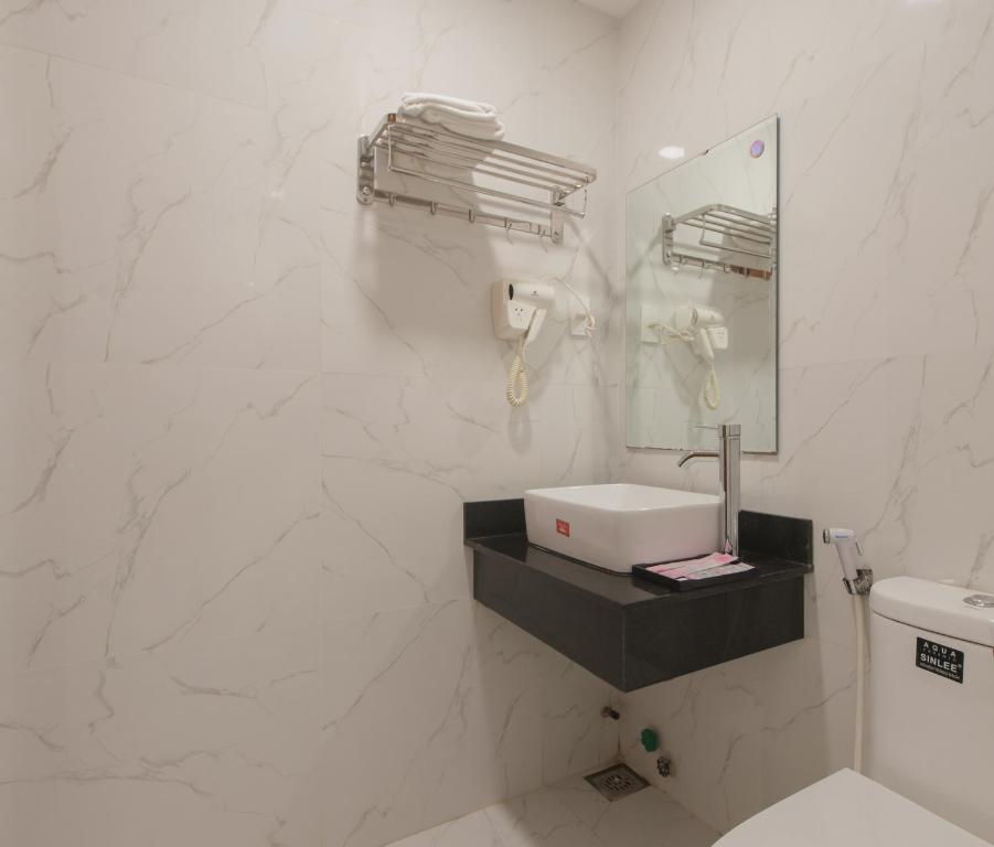 Koupelna v ubytování Khách sạn CLIFFHOUSE NHA TRANG