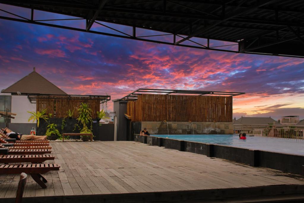 Bazén v ubytování Tusita Boutique Hotel nebo v jeho okolí