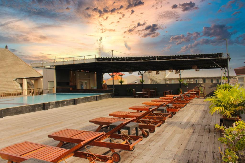 Bazén v ubytování Tusita Boutique Hotel nebo v jeho okolí