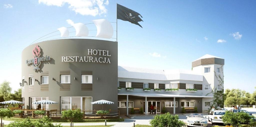 a rendering of the hotel residencial realtorica w obiekcie Hotel Czarna Perła w mieście Przejazdowo