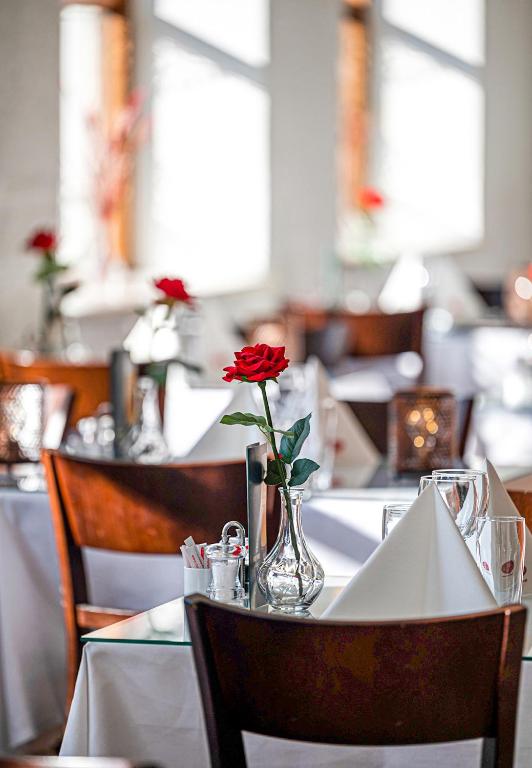 Restaurace v ubytování Hotel Phønix Brønderslev
