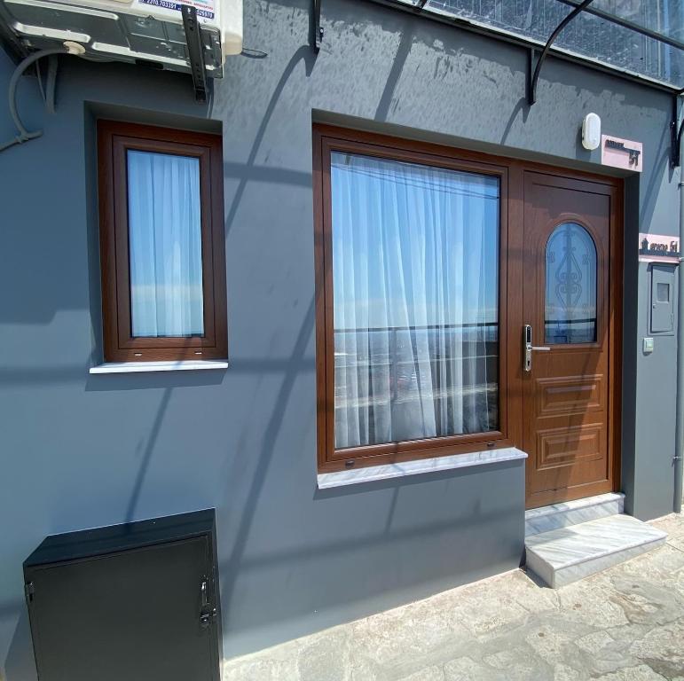 Budynek, w którym mieści się apartament