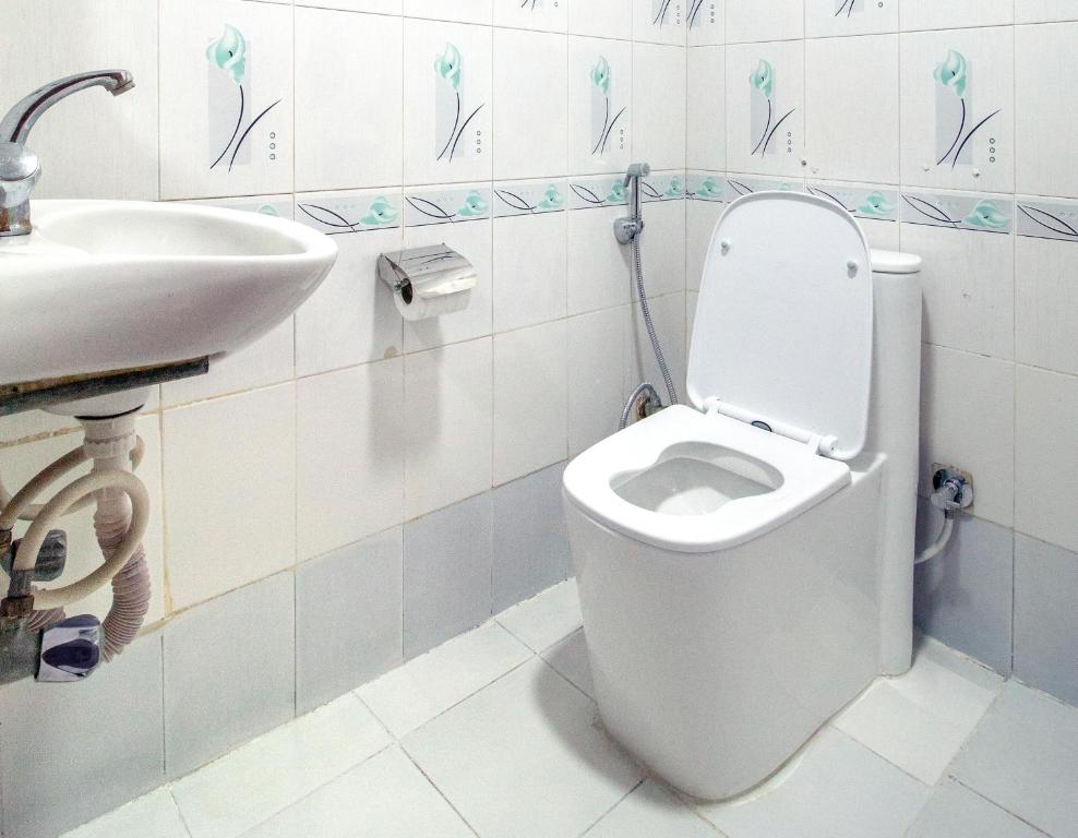 Koupelna v ubytování Thamel Eco Home