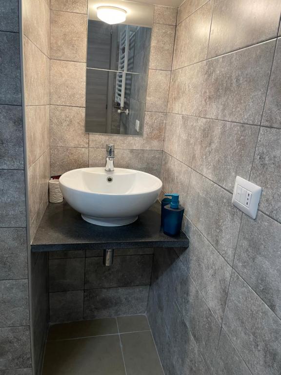 Koupelna v ubytování ponte vecchio b&b