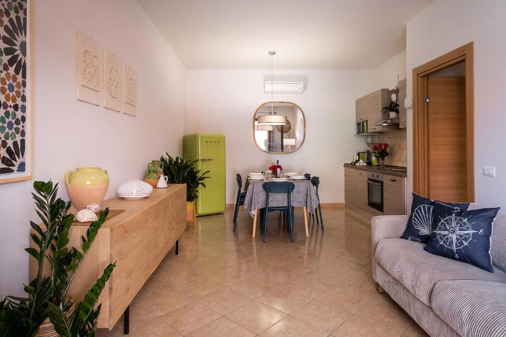 A seating area at Villaelena