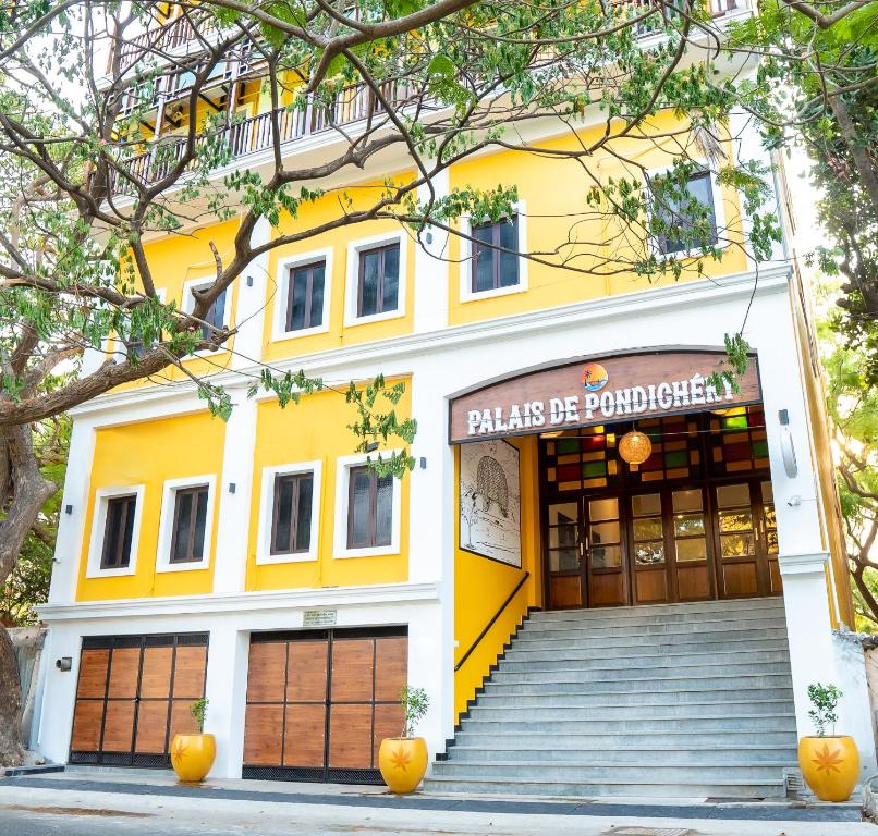 Exteriér nebo vchod ubytování Palais de Pondichéry