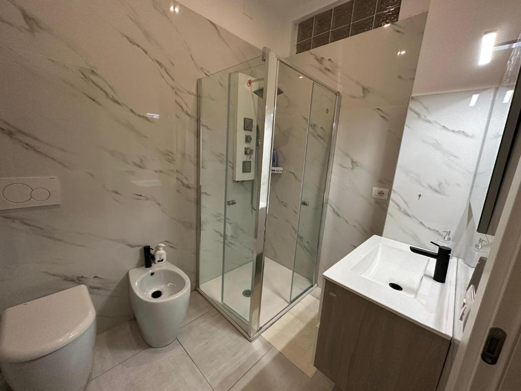 Koupelna v ubytování Pash room