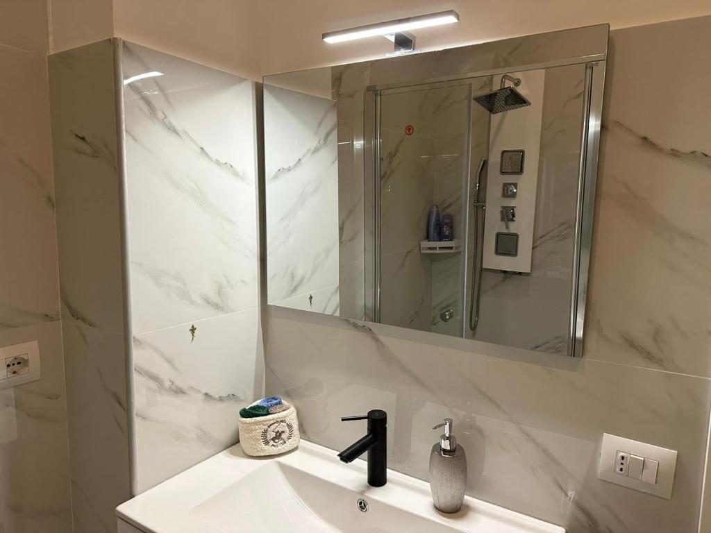 Koupelna v ubytování Pash room