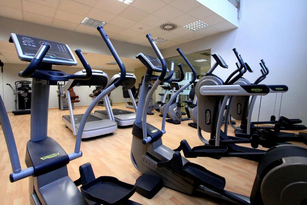 Posilňovňa alebo fitness centrum v ubytovaní Balneario de Mondariz
