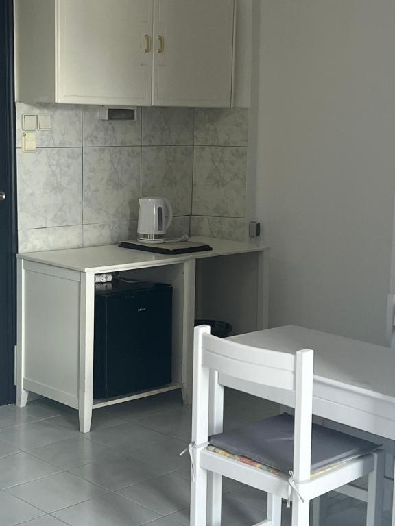 Kuchyň nebo kuchyňský kout v ubytování Smart Accommodation Rhodes