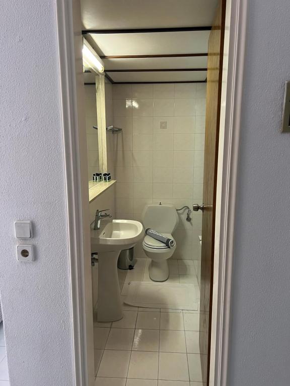 Koupelna v ubytování Smart Accommodation Rhodes