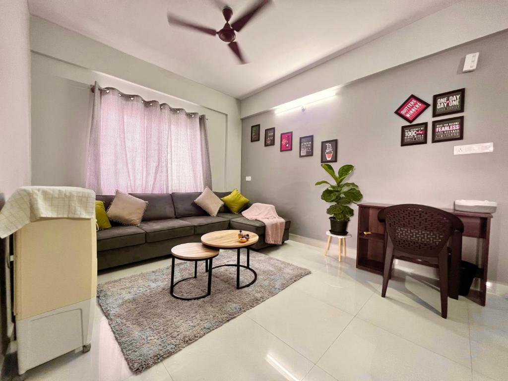 Seating area sa 508: Airy One Bedroom Flat