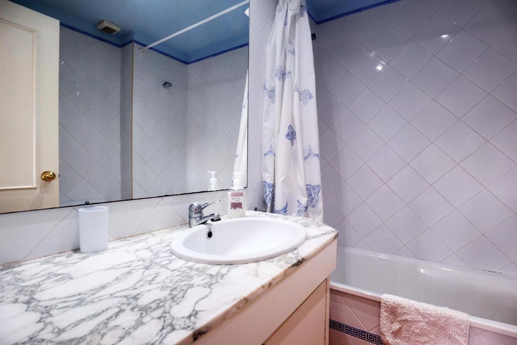 Kúpeľňa v ubytovaní Amplio Apartamento Bahia II