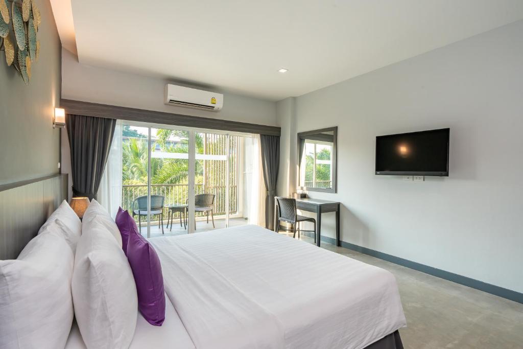 Koh Chang Paradise Hill - Deluxe Double O Twin Room Con Vista Al Jardín