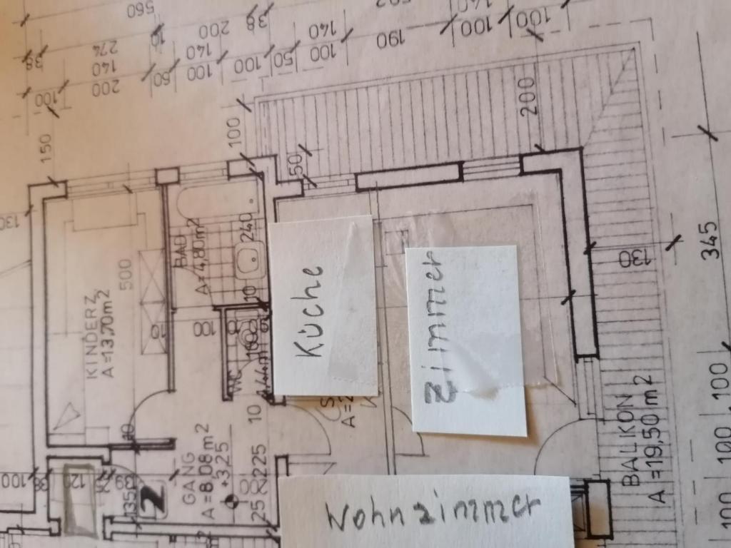 Grundriss der Unterkunft Appart Gruber
